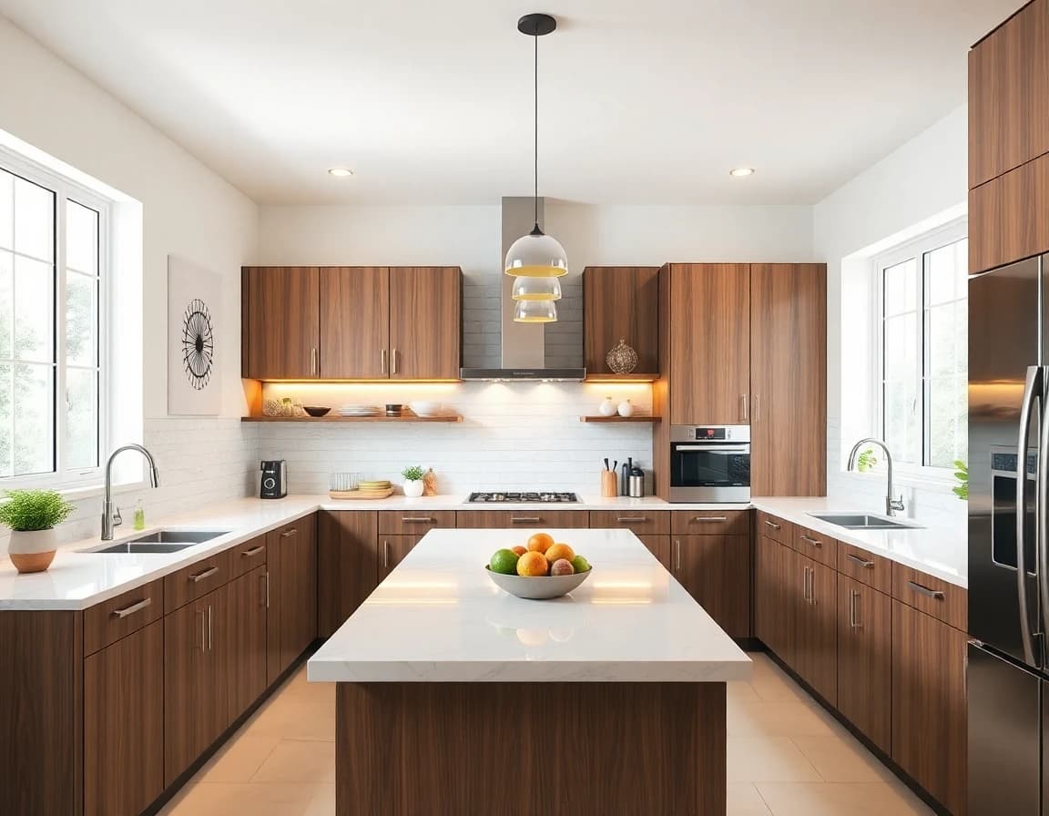 Kitchen remodeling ideas from AI home design app
